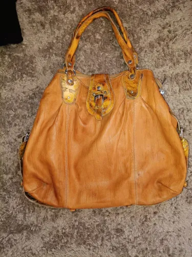 Bolsa de couro luz da lua
