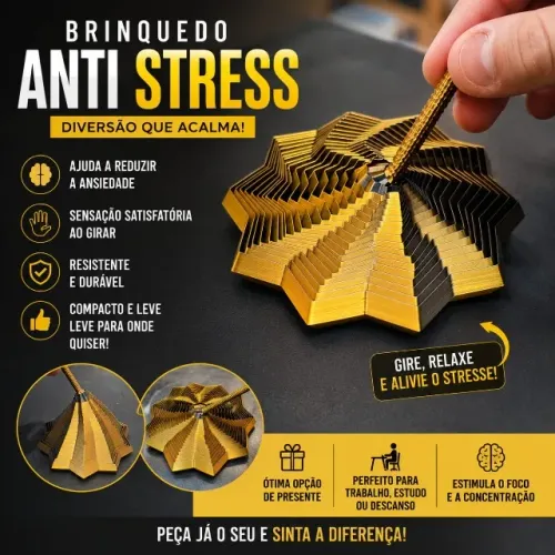 IMPRESSAO 3D - BRINQUEDO ANTI STRESS