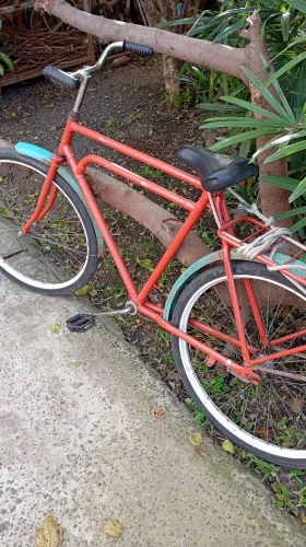 bicicleta Pimont antiga anos 1960 freio contra pedal Pimont