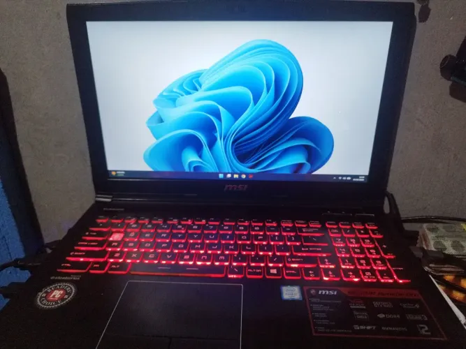 Notebook Msi GE62vr Apache pro