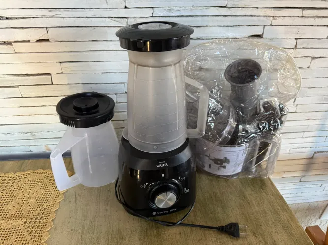 Esse liquidificador Walita Power Shop 660w seminovo está com preço imperdível!