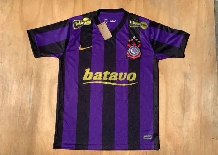 Camisa Time Corinthians Batavo Roxa