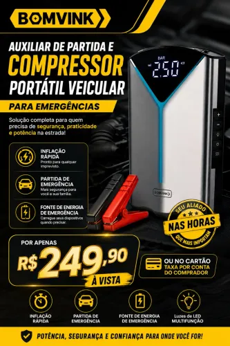 AUXILIADOR DE PARTIDA E COMPRESSOR