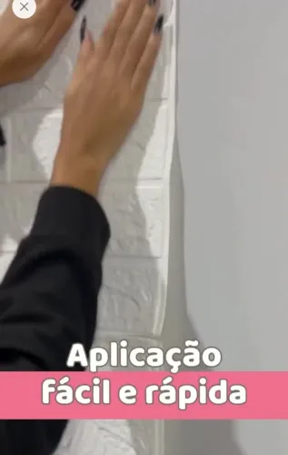 30 M² Placas Auto adesivas, 3D Tijolinho Branco,Papel de parede.