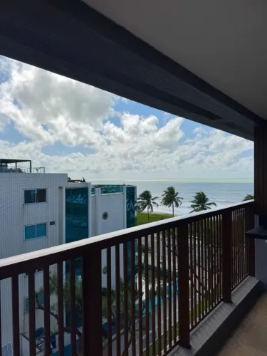 Apartamento de 2 quartos na beira mar de Intermares -- Vista mar definitiva