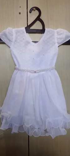 Vestido infantil batizado/ 1 ano
