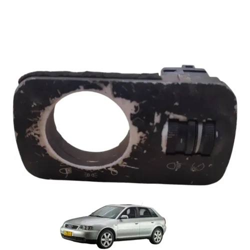 moldura botão farol Audi a3 2003