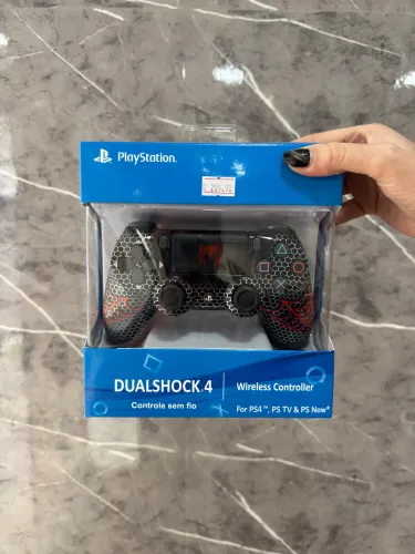 Controle Video Game Ps4 Personalizado Homem Aranha