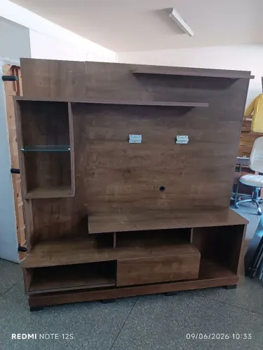 Cama box de casal com colchão de espuma 