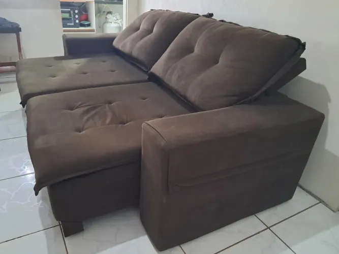 Sofá reclinável