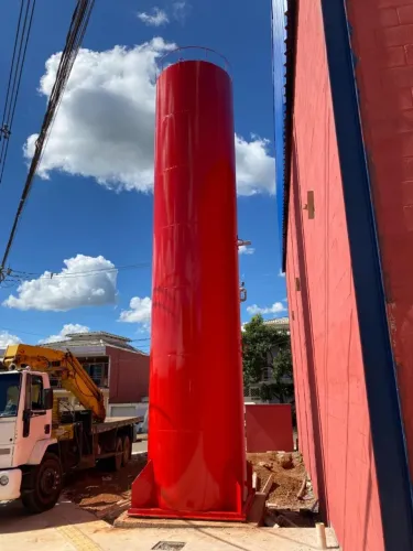 Caixa d'água tipo taça Fábrica localizada em Alexânia - GO