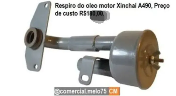 Respiro do óleo para Motor Xinchai modelo 490