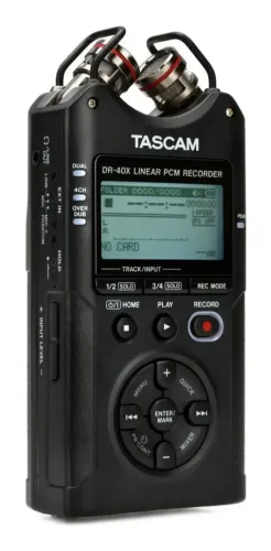 Gravador de Voz Tascam DR-40X Digital