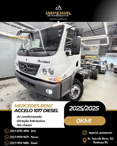 ACCELO 1017 DIESEL 0KM PRONTA ENTREGA