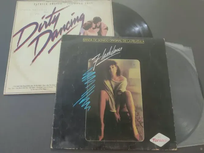Kit 2 Vinis - Flashdance (1983) + Dirty Dancing (1987) - Originais