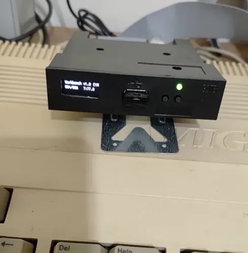 Drive Emulador de Disquetes Gotek p/ Computador Amiga 500 / 600 (e Outros ) - Testado / Ok