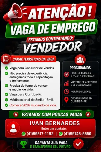 Vaga de emprego