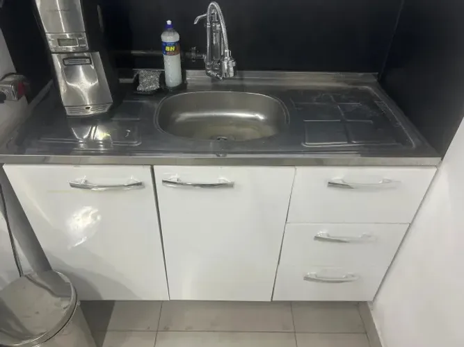 Pia com bancada para cozinha