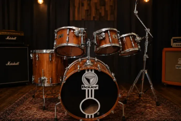 Bateria Bauer Solid Block 5 tambores + ferragens básicas