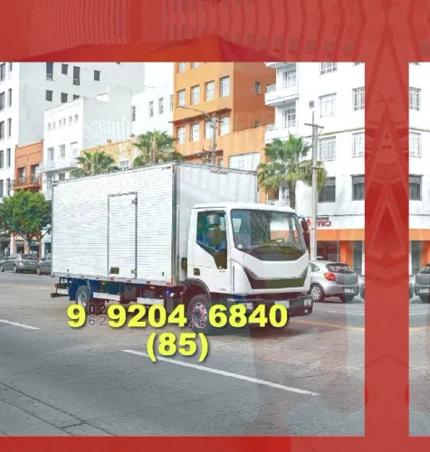Frete para Bom Jardim, Aldeota, Benfica e Centro! Transporte rápido e seguro!