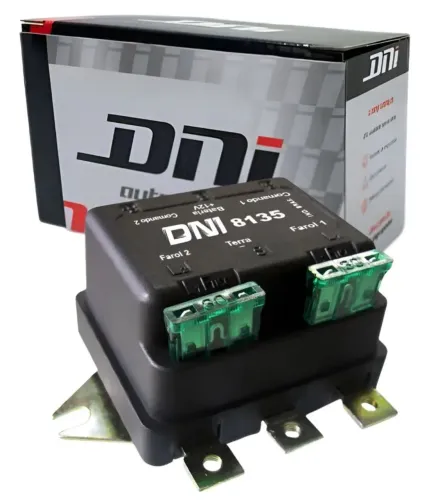 Relé duplo de farol 12V  para todos veículos 