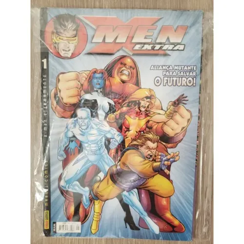 X-Men Extra n° 1 - 1ª Série (2002) Panini - item de colecionador