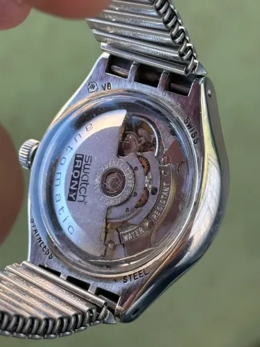 Relógio Swatch Irony automático máquina ETA.