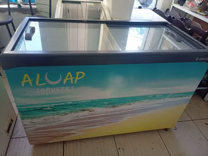 Freezer 410 litros Gelopar