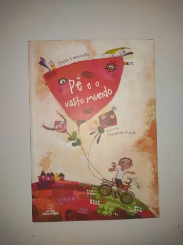 Livro literário "Pê e o vasto mundo" de Paulo Venturelli -em excelente estado-