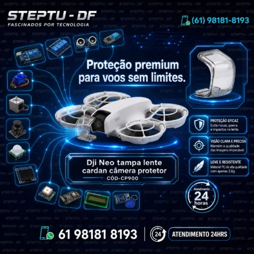 Dji Neo tampa lente cardan câmera protetor  Arduino Automação COD-CP900 
