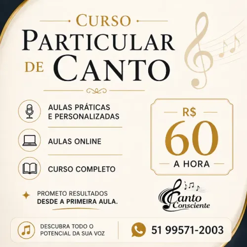 Aulas de Canto Particulares
