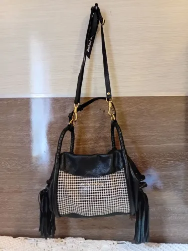 BOLSA CARMEN STEFFENS COURO ORIGINAL NOVA