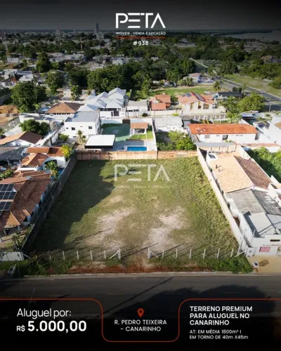 Terreno para Locação, Canarinho - Boa Vista