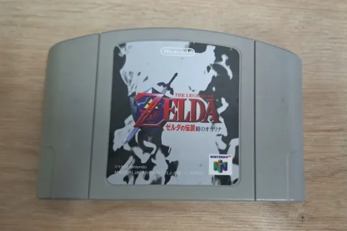 The Legend Of Zelda Ocarina Of Time Nintendo 64 Japones Original (Faço Olx Pay)