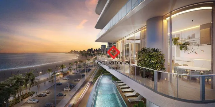 Wave Beira Mar - Apartamento com 4 Suítes à Venda, 436 m² por R$ 14.500.000 - Meireles - F