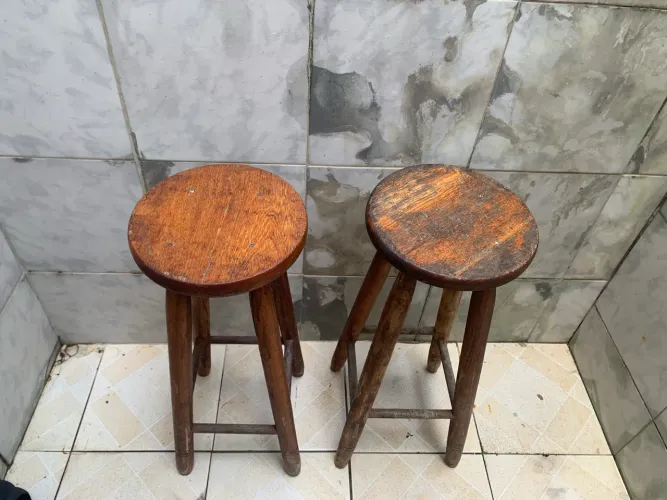 Banqueta de Madeira