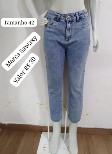 Bazar Calça jeans feminino 