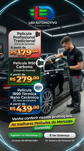 Películas Automotivas de Alto Desempenho