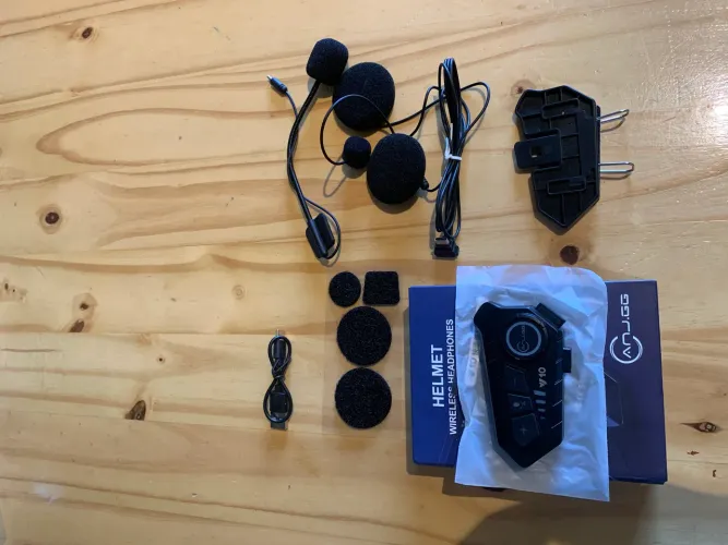 Intercomunicador Bluetooth para capacete 