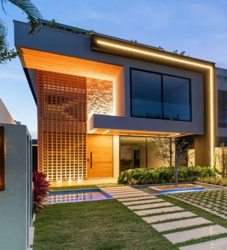 CONDOMÍNIO RIO MAR/ LINDA CASA DE 4 SUÍTES. PISCINA, SAUNA E AREA GOURMET. 390M2