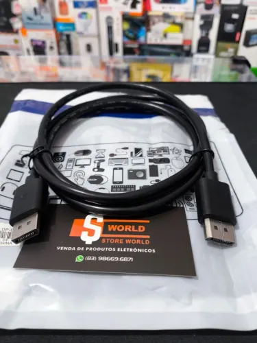 Cabo Display Port - Pronta entrega. Loja Store world 