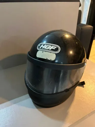 Capacete Fechado HGF - Preto