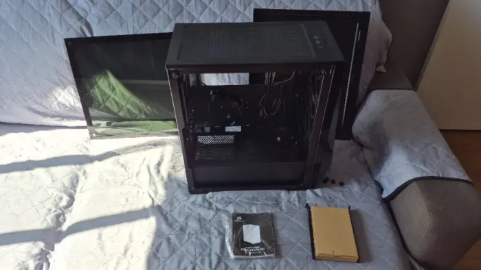 Gabinete PC Gamer Corsair Spec Delta Carbide Series (Impecável + 4 fans)