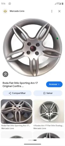 Rodas 17 em perfeito estado