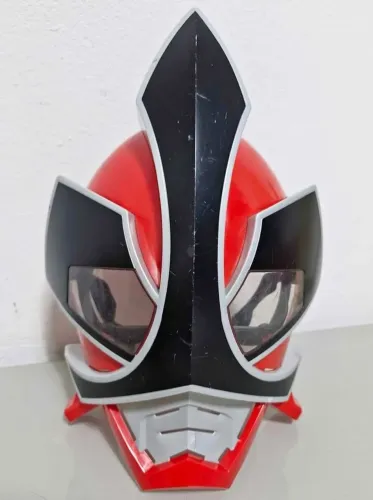 Máscara do Ranger Vermelho (Mega Mode) - Power Rangers Samurai Bandai