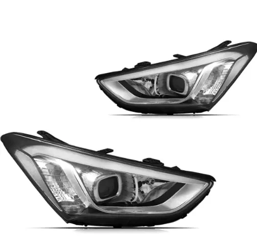 Farol Hyundai Santa Fé 2014 2015 2016 Com Projetor e Leds Sem Xenon