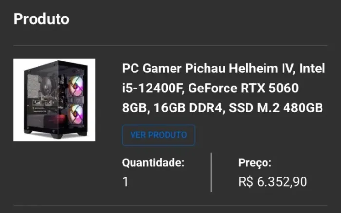 TROCO PC GAMER POR PS5
