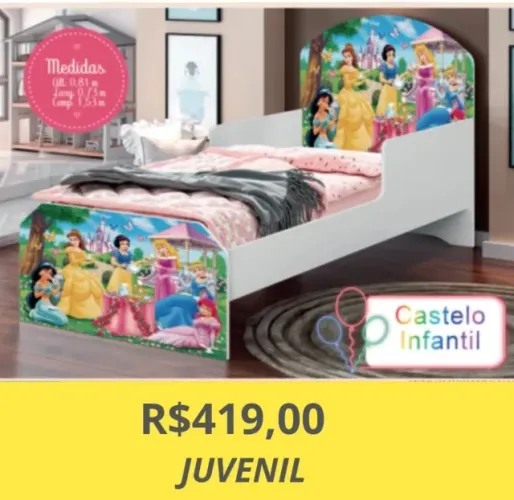 CAMA JUVENIL A PRONTA-ENTREGA 