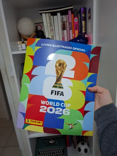 Álbum Copa do Mundo 2026 capa mole