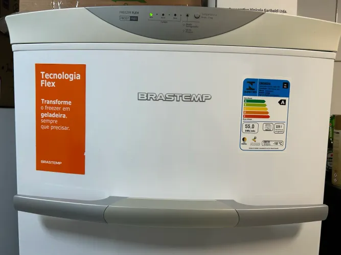 Freezer 276 Litros Vertical Flex Frost Free Brastemp 